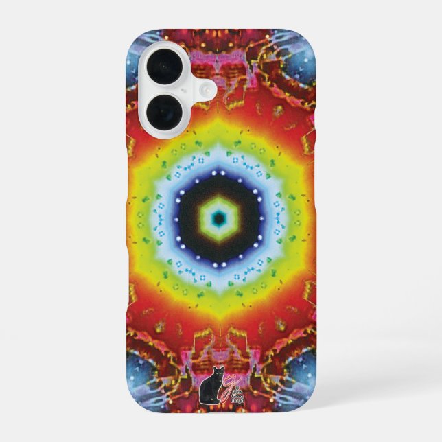 Oculus Kaleidoscope iPhone Case (Back)
