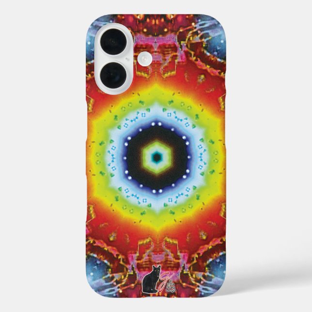 Oculus Kaleidoscope iPhone Case (Back)
