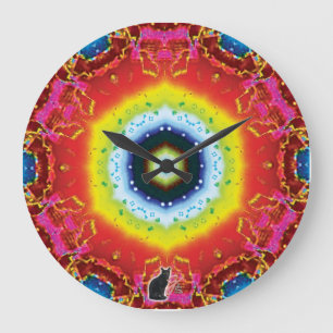 Oculus Kaleidoscope Large Clock