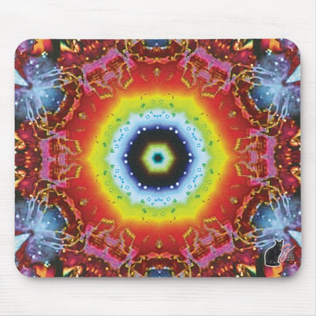 Oculus Kaleidoscope Mouse Pad (Front)
