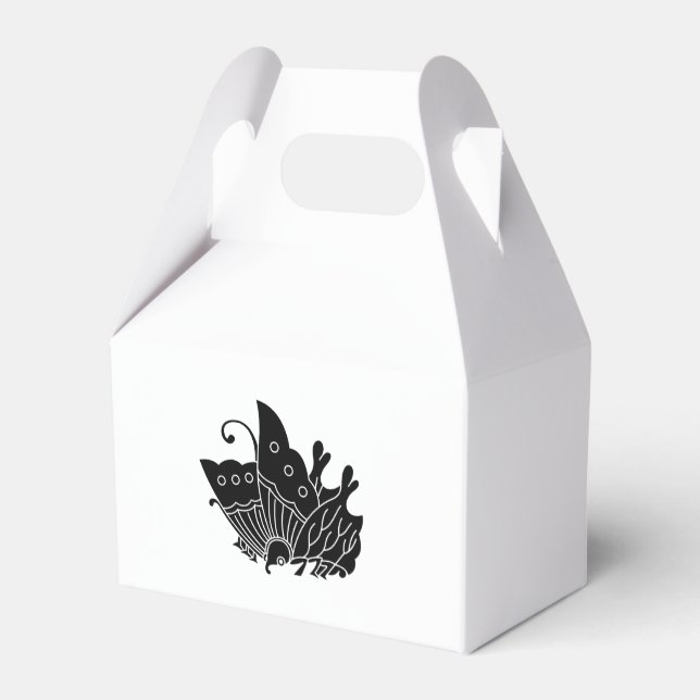 Oda butterfly favour box (Back Side)