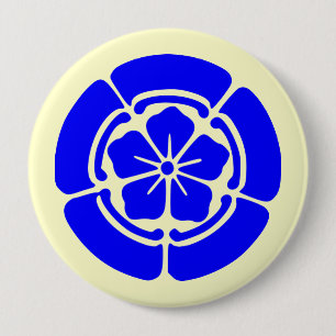 Oda Kamon, Japan 10 Cm Round Badge