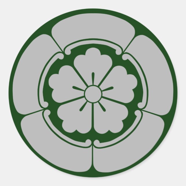 Oda Mokkou(LG) Classic Round Sticker (Front)