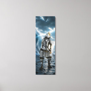 Oda Nobunaga Samurai Armor Water 16x48 Canvas Print