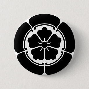 ODA-ONODERA 6 CM ROUND BADGE