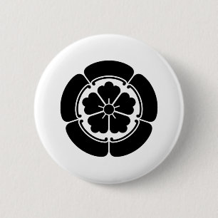ODA-ONODERA 6 CM ROUND BADGE