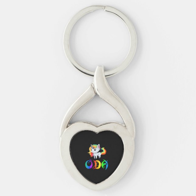 Oda Unicorn Key Ring (Front)