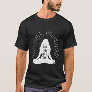 Odaat One Day At A Time Meditation Aa Na Sober Rec T-Shirt