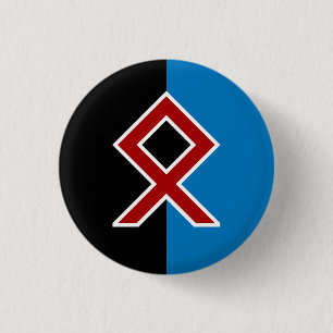 Odal Rune Badge - Life, Spirit, Soil & Sea