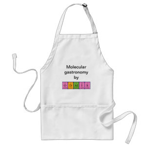 Odalis periodic table name apron