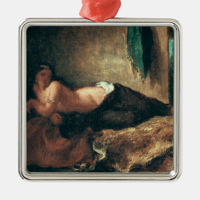 Odalisque Metal Tree Decoration (Front)