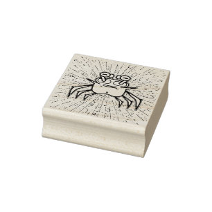 Odd crab v4 rubber stamp