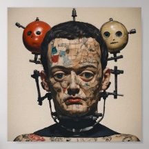 Odd Doll Surrealist AI image 010 P