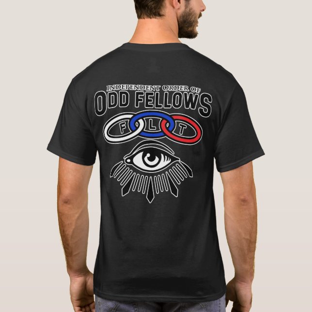 Odd Fellows Links and Eye T-Shirt (Back)
