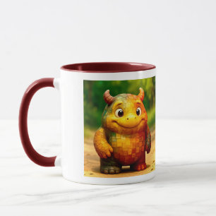 Odd Friends – Rainbow Tile Monster Poster Mug