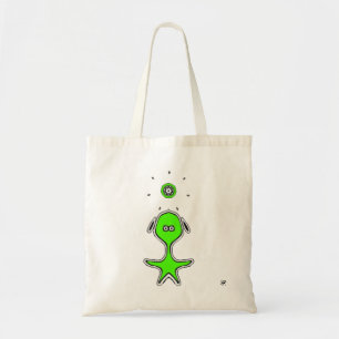 Odd Little Fella (Green) Tote Bag