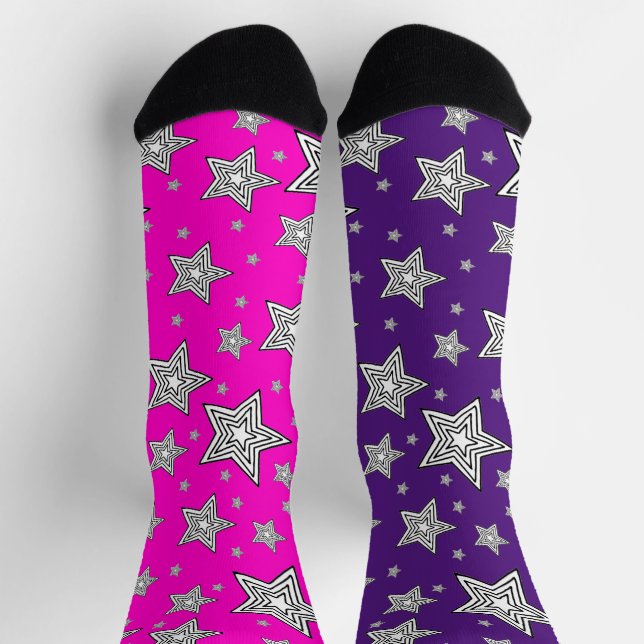 Odd Socks With Stars (Top)