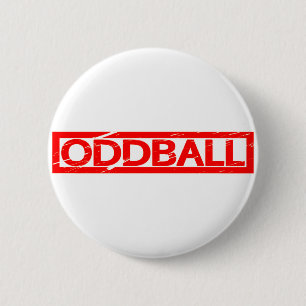 Oddball Stamp 6 Cm Round Badge