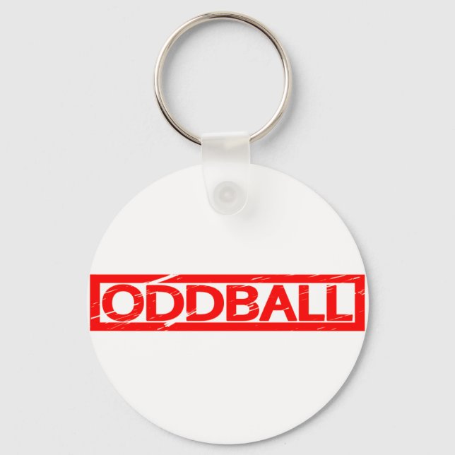 Oddball Stamp Key Ring (Front)