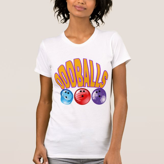 ODDBALLS - BOWLING TEAM NAME T-Shirt (Front)
