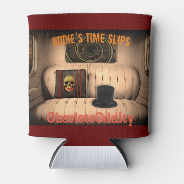 Oddie's Time Slips - Back to the Feature! Two-Tone Can Cooler (Front)