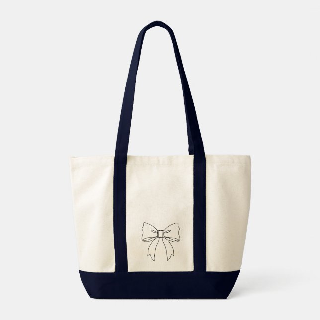 Oddly Perfect Butterfly Tote Bag (Back)
