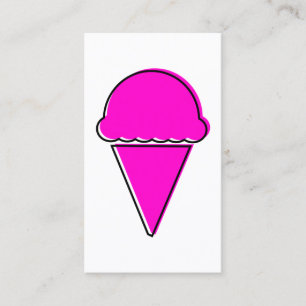 oddRex ice cream Business Card