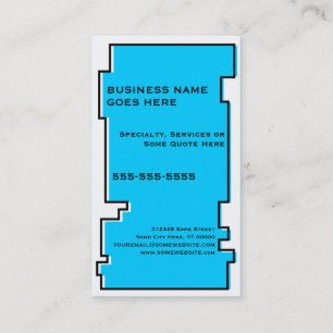 oddRex lawn services Business Card