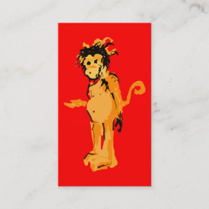 oddRex monkey ink Business Card