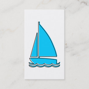 oddRex sail boat Business Card