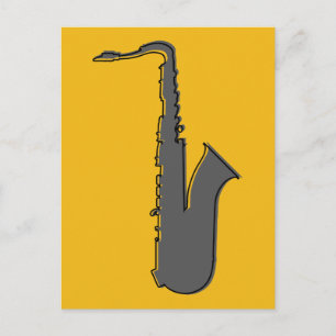 oddRex saxophone Postcard