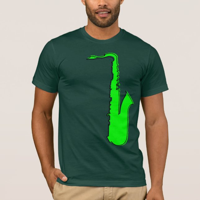 oddRex saxophone T-Shirt (Front)