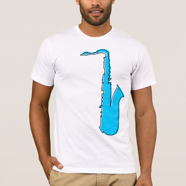 oddRex saxophone T-Shirt (Front)
