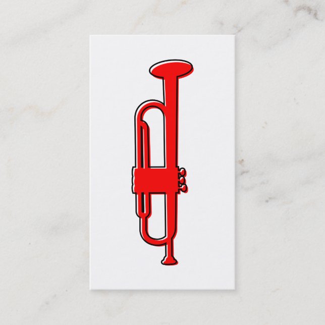 oddRex trumpet Business Card (Front)
