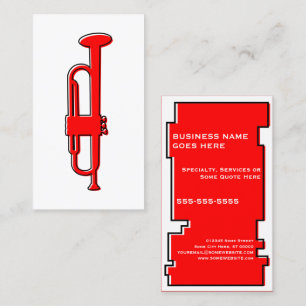 oddRex trumpet Business Card