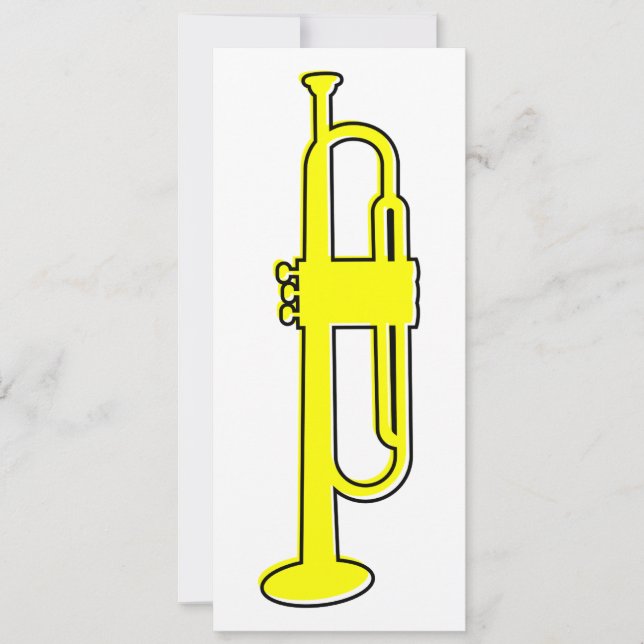 oddRex trumpet Invitation (Front)