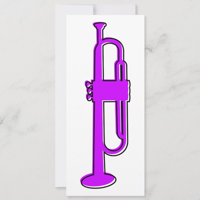 oddRex trumpet Invitation (Front)