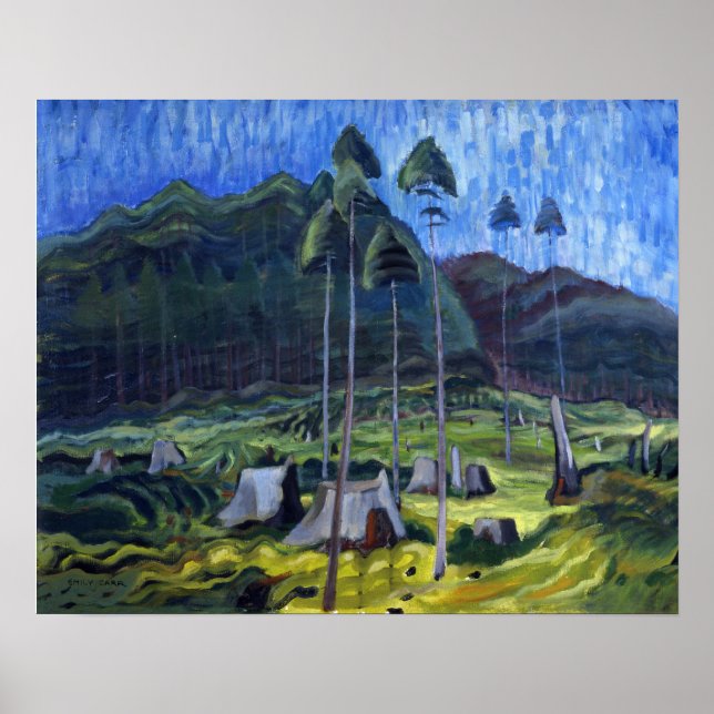Odds and Ends by Emily Carr 20x16 Poster (Front)