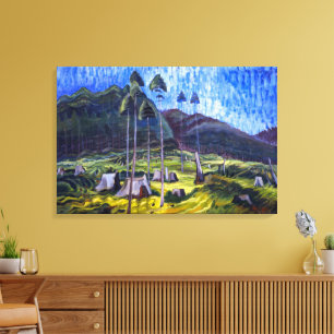 Odds and Ends Emily Carr Canvas Print