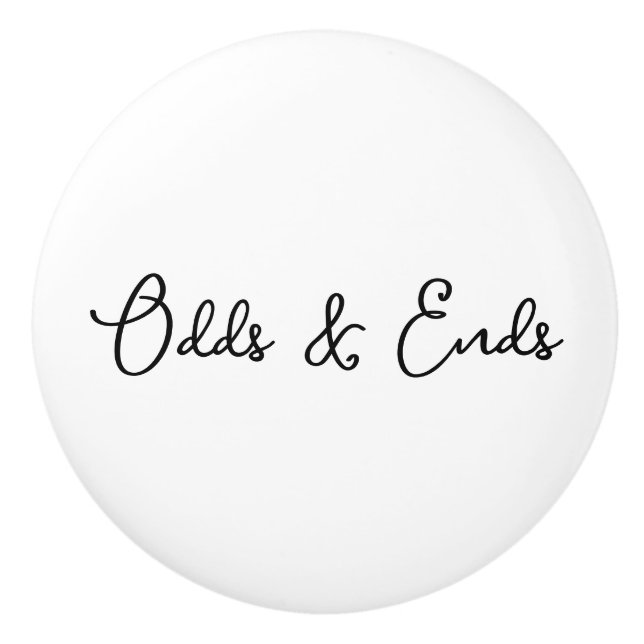 Odds & Ends Pull Knob (Front)