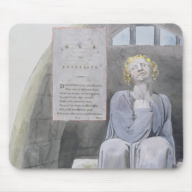 Ode to Adversity, design 37 from 'The Poems of Tho Mouse Pad (Front)