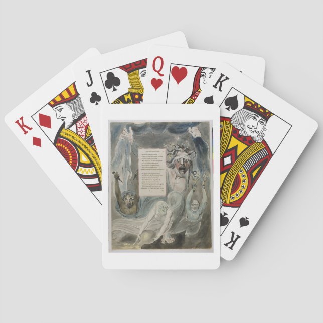Ode to Adversity, from 'The Poems of Thomas Grey', Playing Cards (Back)