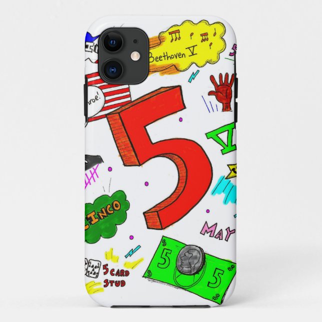 Ode to Five iPhone 5 Case (Back)