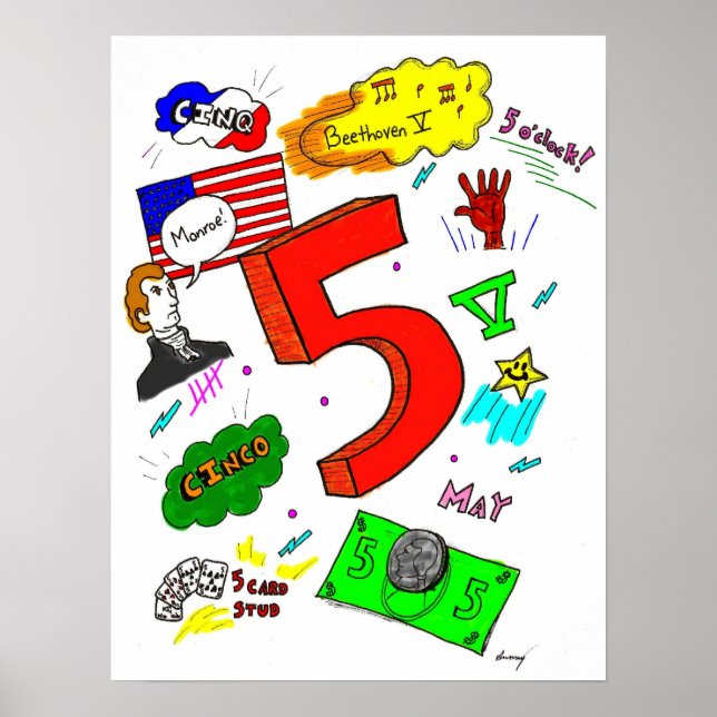 Ode to Five Poster (Front)