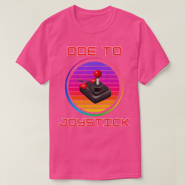 Ode To Joystick T-Shirt (Design Front)