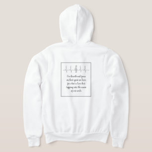 Ode to Love Hoodie by Poet Adiela Akoo