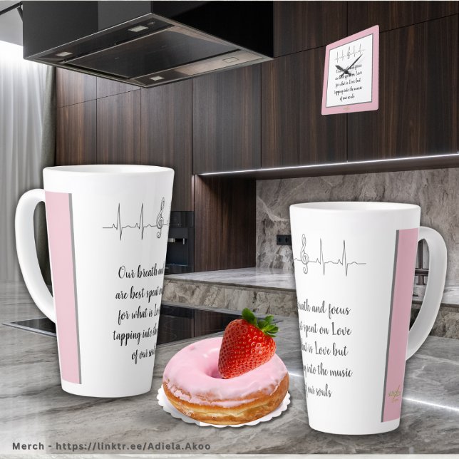 Ode to Love Latte Mug by Poet Adiela Akoo (Love Quote Mugs & Wall Clock by Poet AdielaAkoo. LOVE it? GET it! Browse my store 4 more gr8t gifts)