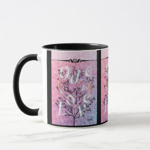 Ode to Love Mug by Adiela Akoo