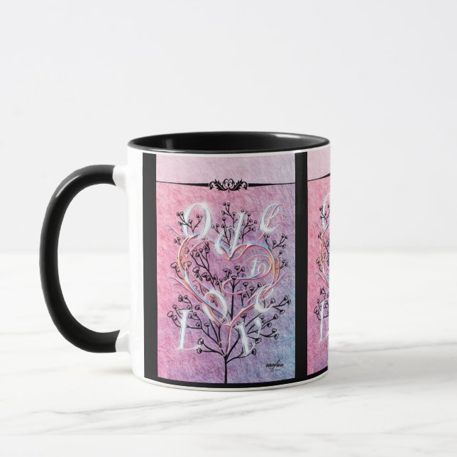 Ode to Love Mug by Adiela Akoo (Left)