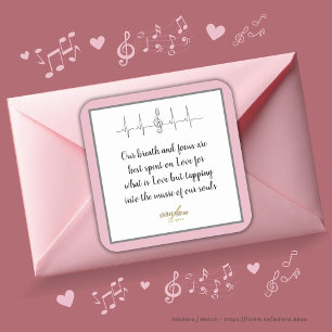 Ode to Love Sticker by Poet Adiela Akoo